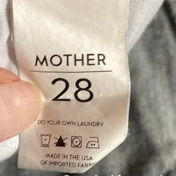 MOTHER Dark Indigo Flare Wide-Leg Jeans - Picture 4 of 8